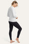 Organic Cotton Crew Neck, Long Sleeve Tee