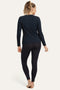 Organic Cotton Crew Neck, Long Sleeve Tee